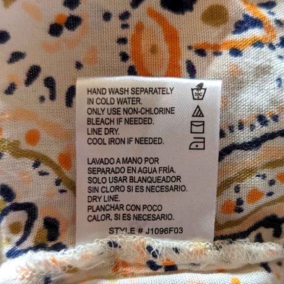 Brand New Patrons Of Peace Cream Quinn Tank Top Size XS - Picture 4 of 7